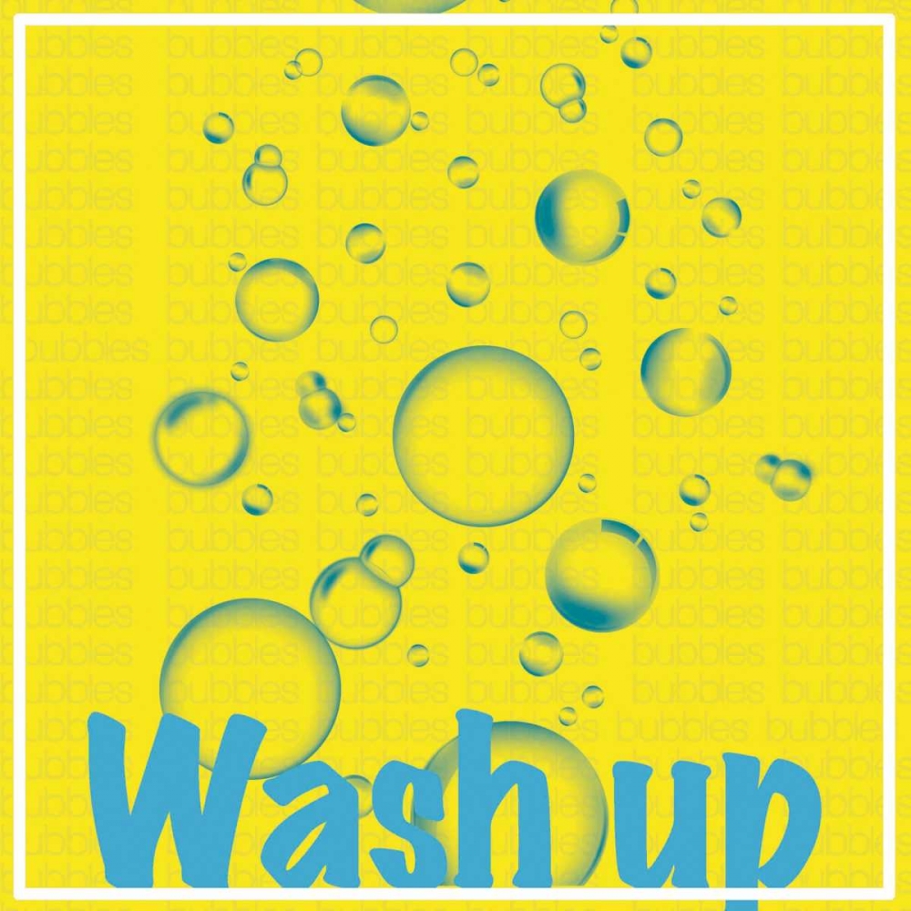 Art Print: Wash Up Bubbles