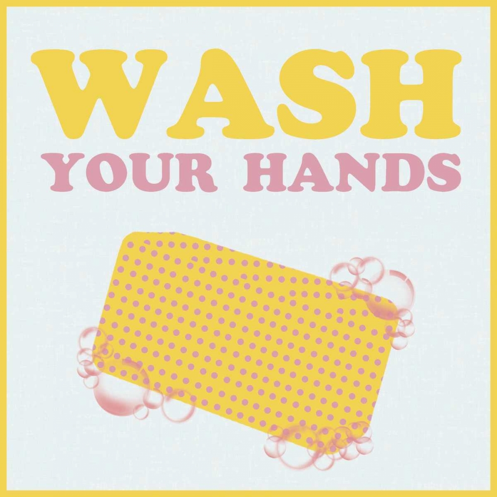 Art Print: Wash Your Hands