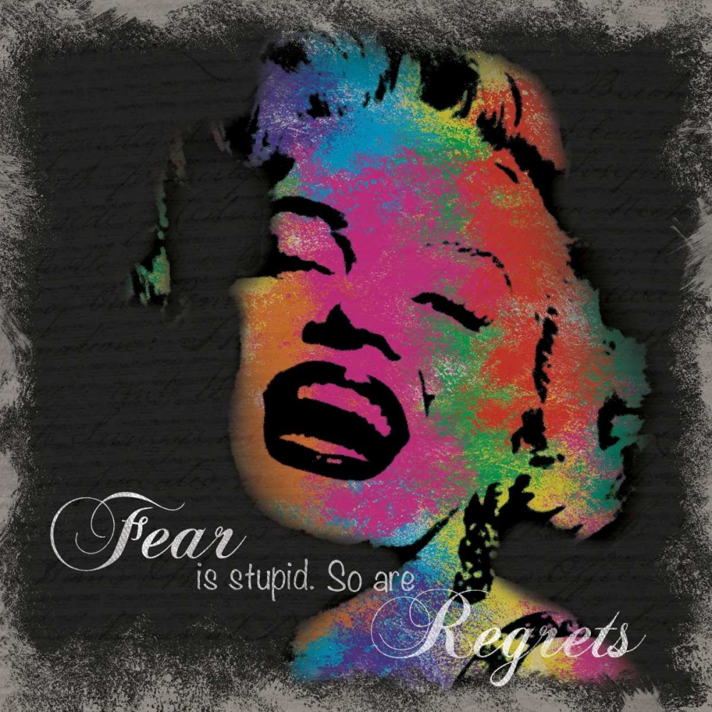 Wall Art Painting id:21781, Name: Marilyn Rainbow Regrets, Artist: Gibbons, Lauren