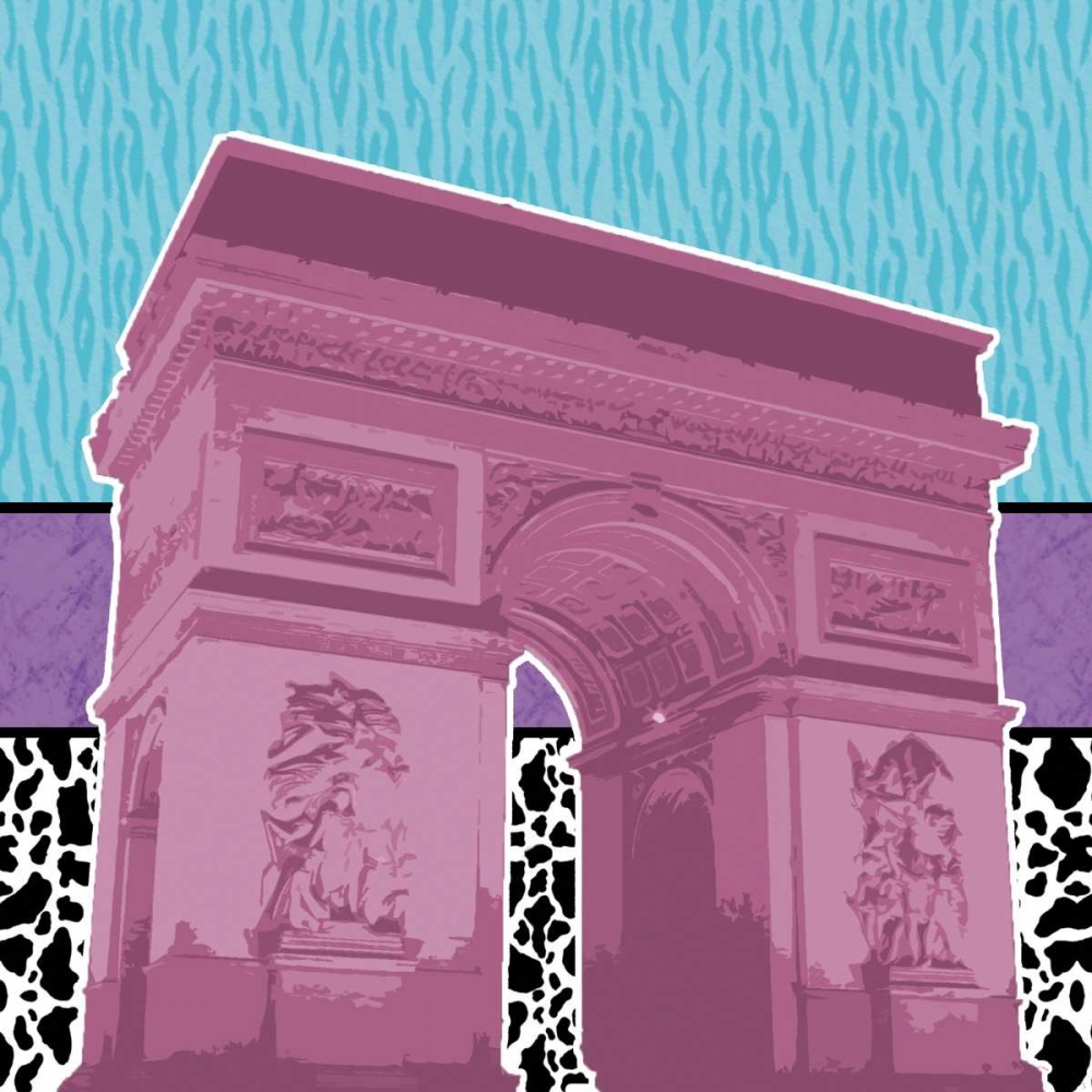 Wall Art Painting id:76167, Name: Highlighter Triomphe, Artist: Gibbons, Lauren