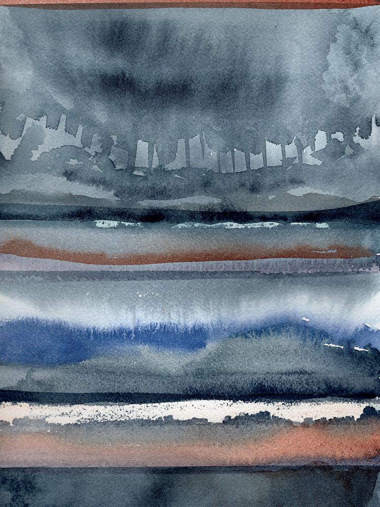 Wall Art Painting id:670609, Name: Chromatic Horizons 2, Artist: Frost, Julia