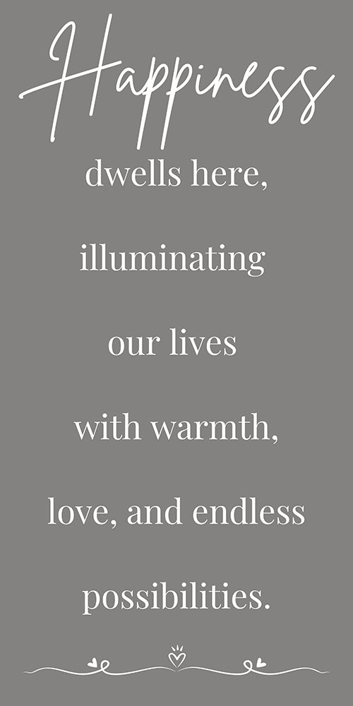 Wall Art Painting id:775798, Name: Happiness Gray, Artist: Frost, Julia