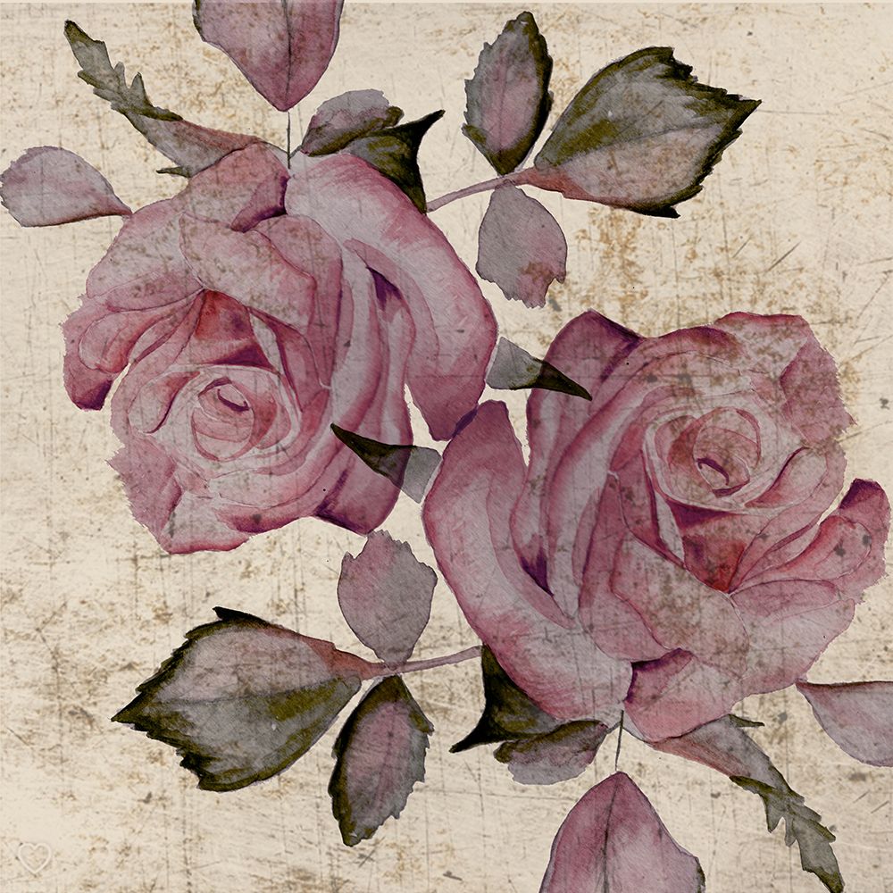 Wall Art Painting id:736666, Name: Watercolor Handpainted Rose 2, Artist: Frost, Julia