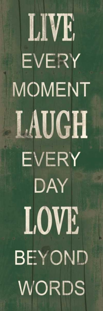 Wall Art Painting id:25519, Name: Live, Artist: Grey, Jace