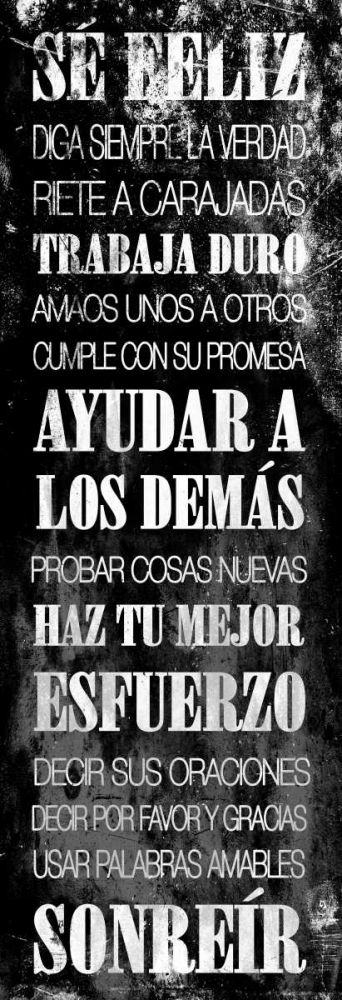 Wall Art Painting id:25526, Name: Feliz, Artist: Grey, Jace