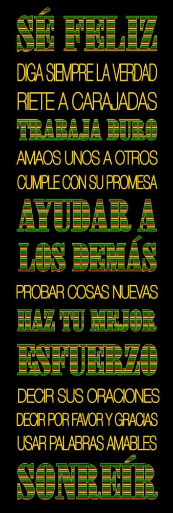 Wall Art Painting id:25530, Name: Feliz, Artist: Grey, Jace