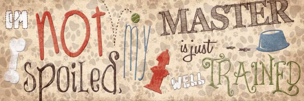 Wall Art Painting id:25554, Name: Dog Mate, Artist: Grey, Jace