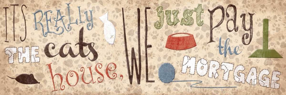 Wall Art Painting id:25557, Name: Cat Mate, Artist: Grey, Jace