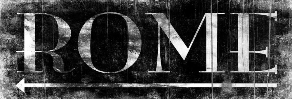 Wall Art Painting id:25571, Name: ROME BLACK, Artist: Grey, Jace