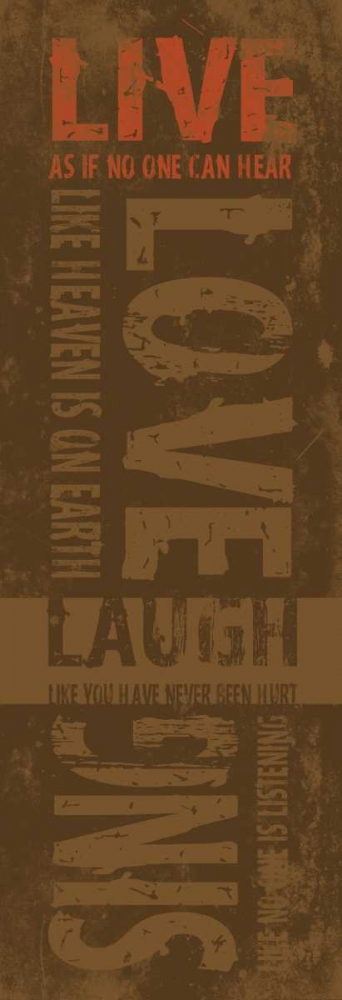 Wall Art Painting id:25615, Name: Typography, Artist: Grey, Jace