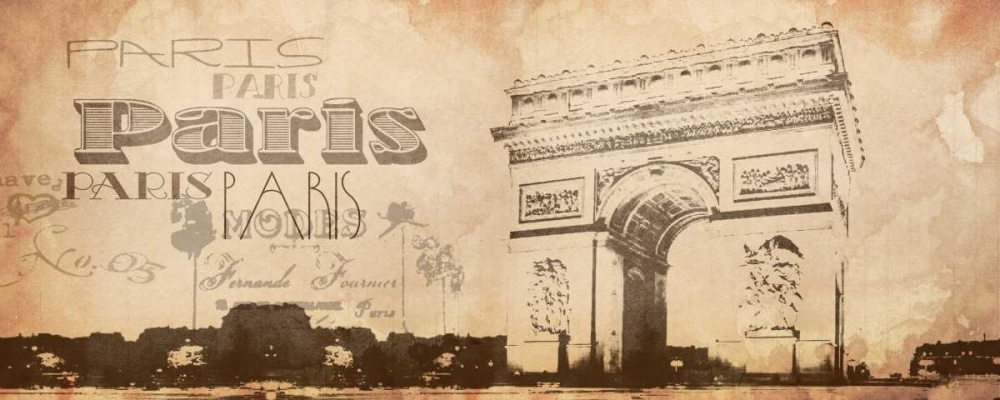 Wall Art Painting id:25620, Name: Paris, Artist: Grey, Jace