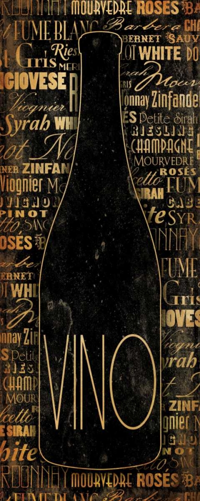 Wall art: WINE, by Grey, Jace