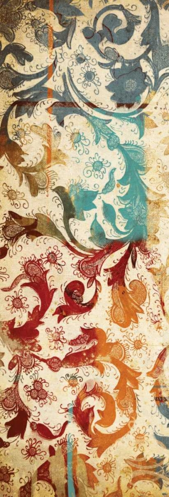 Wall Art Painting id:25764, Name: Abstract floral mate, Artist: Grey, Jace