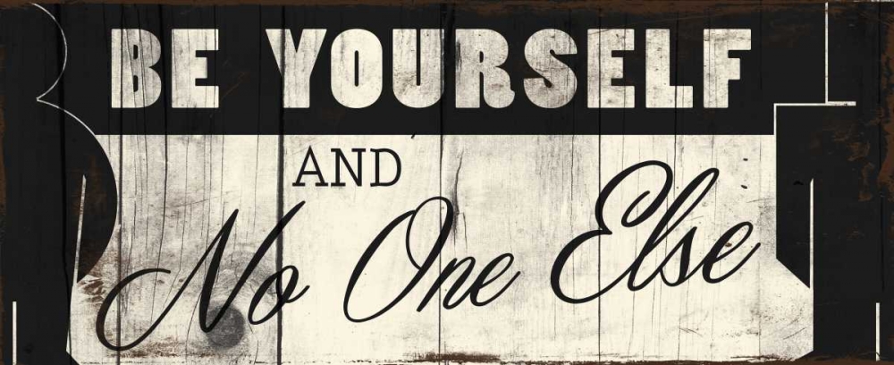 Art Print: Be Yourself