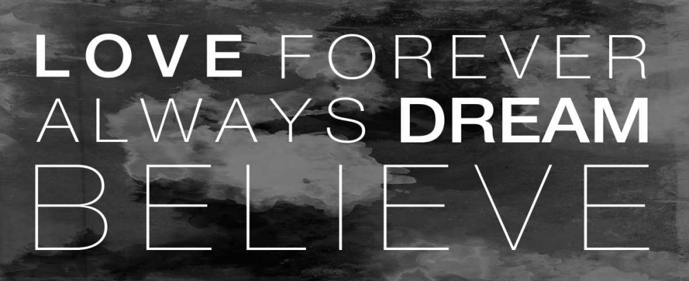 Wall Art Painting id:25890, Name: Love Forever, Artist: Grey, Jace