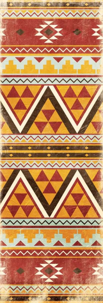 Wall art: Aztec Pattern Male, by Grey, Jace