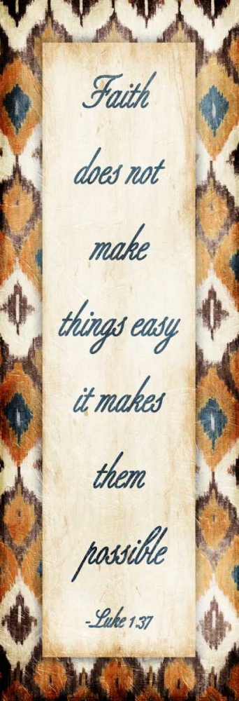 Art Print: Faith Does Not