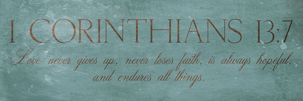 Art Print: Love Never