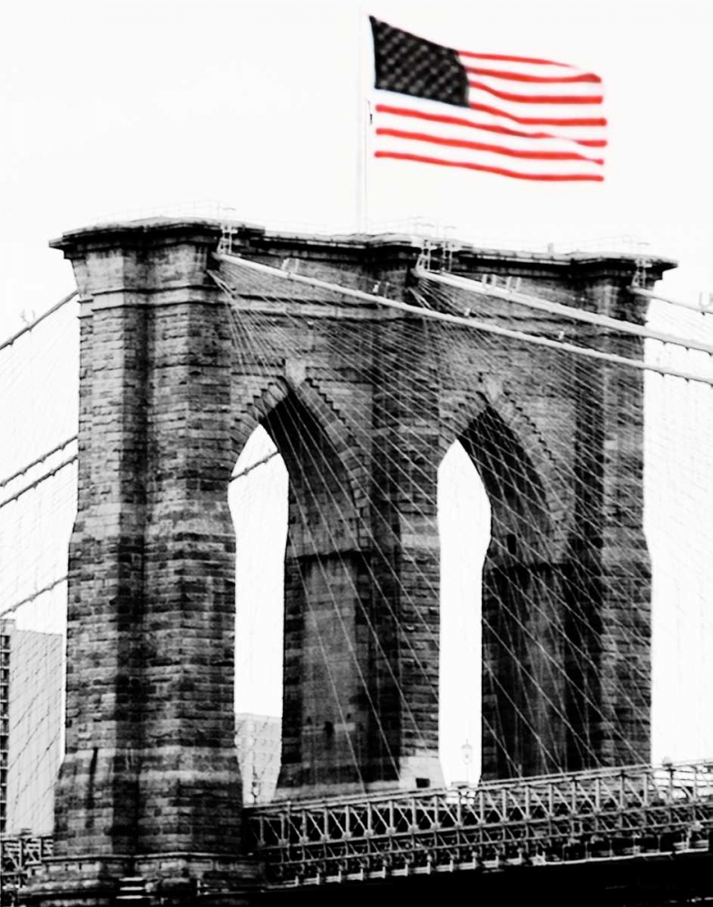 Art Print: Brooklyn Bridge I