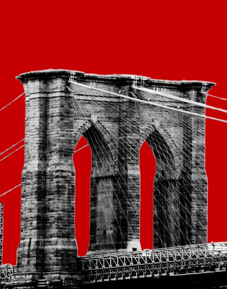 Art Print: Brooklyn Bridge II