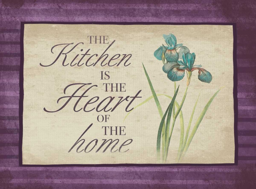 Wall Art Painting id:25985, Name: Kitchen Heart of The Home 2, Artist: Grey, Jace