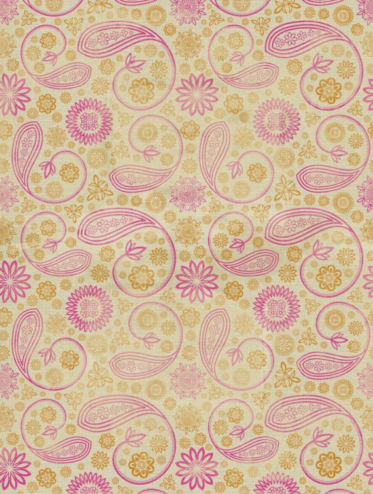 Wall art: Warm Paisley, by Grey, Jace