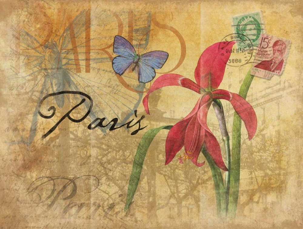 Wall Art Painting id:26003, Name: Paris Postcard 4, Artist: Grey, Jace