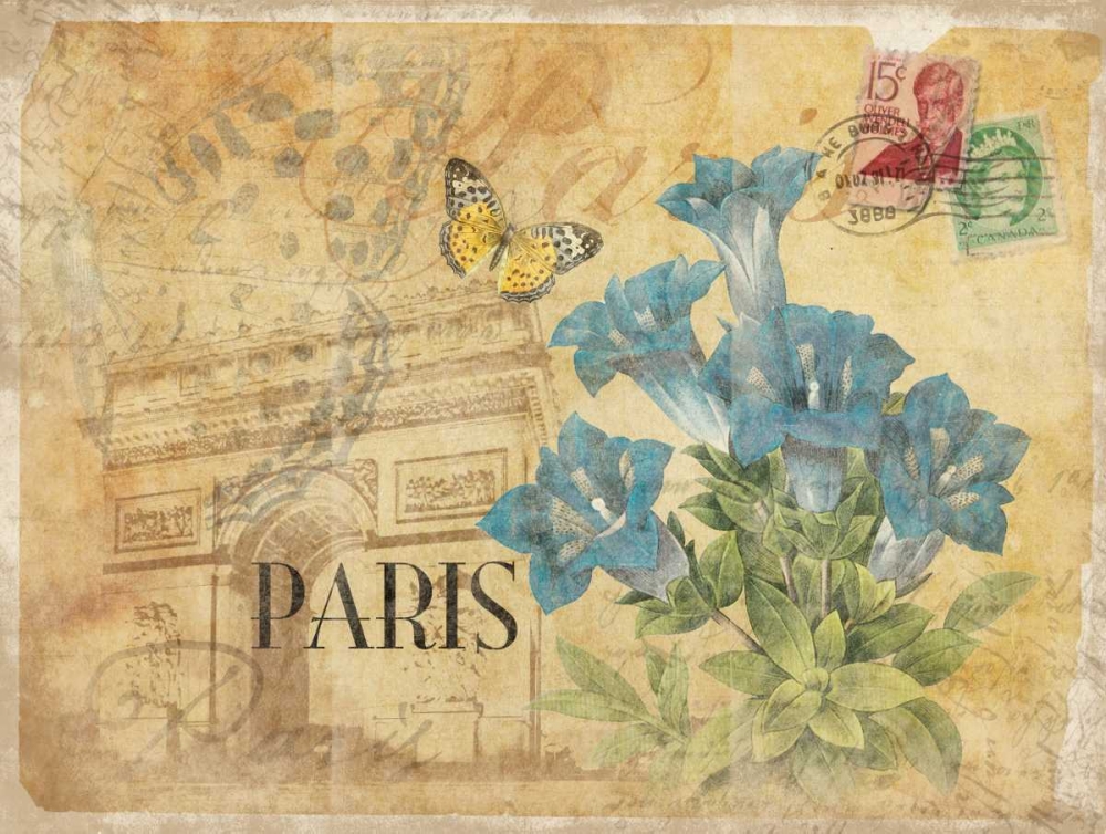 Wall Art Painting id:26006, Name: Paris Postcard 7, Artist: Grey, Jace