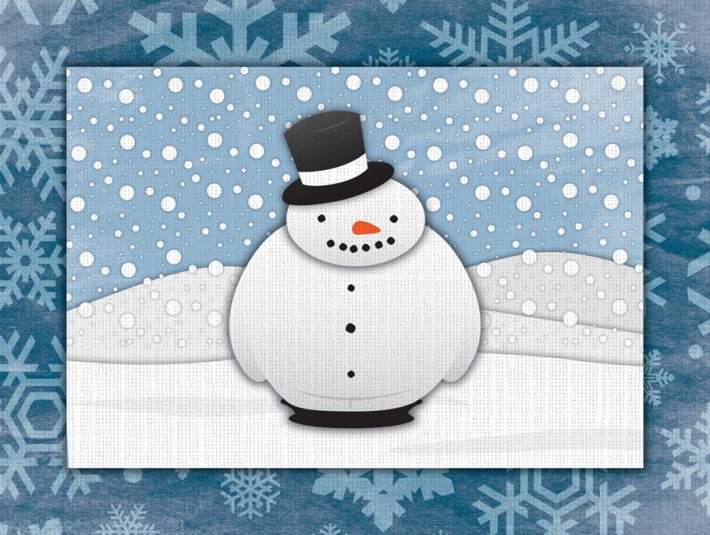 Wall Art Painting id:26015, Name: Snowman, Artist: Grey, Jace