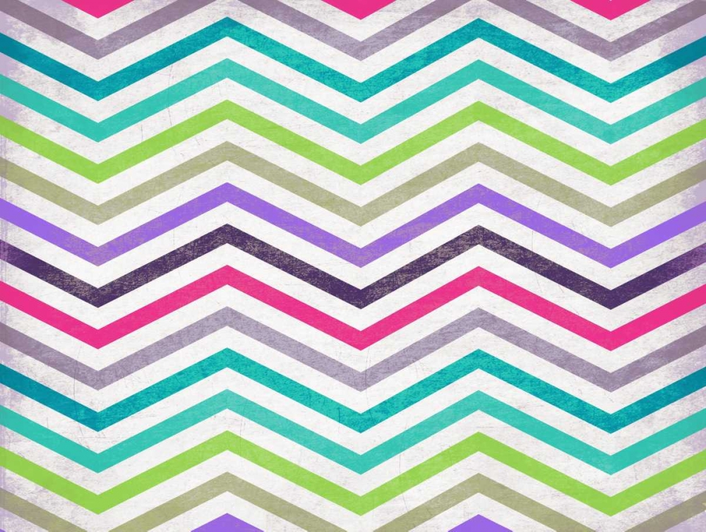 Wall Art Painting id:26038, Name: Chevron in Color, Artist: Grey, Jace