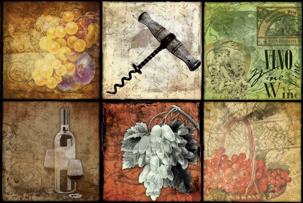 Wall Art Painting id:26114, Name: Wine Patch, Artist: Grey, Jace