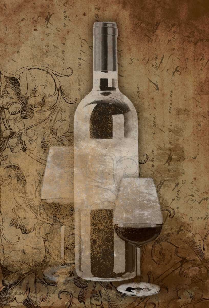 Wall art: Wine, by Grey, Jace