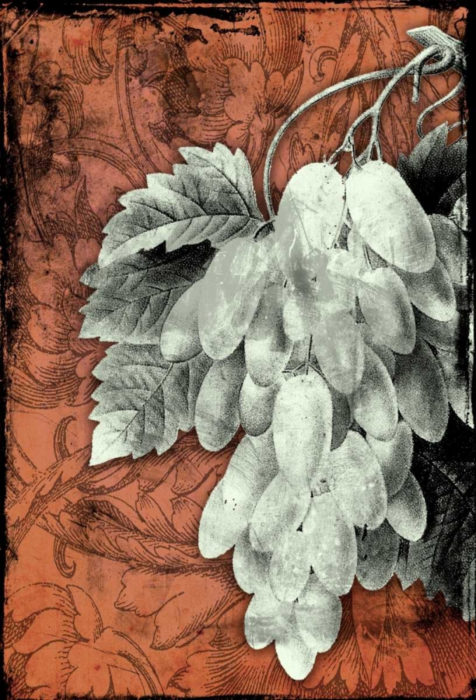 Wall art: Grapes E, by Grey, Jace