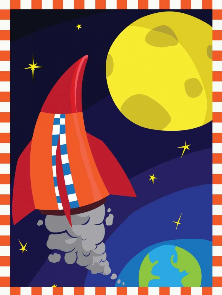 Wall Art Painting id:26129, Name: Rockets, Artist: Grey, Jace