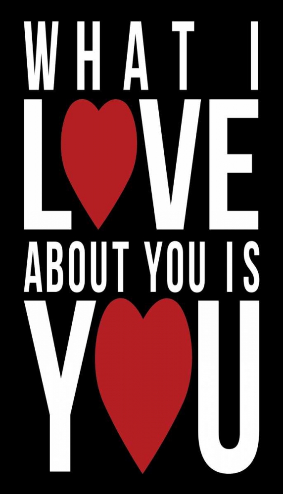 Wall Art Painting id:26311, Name: Love You, Artist: Grey, Jace