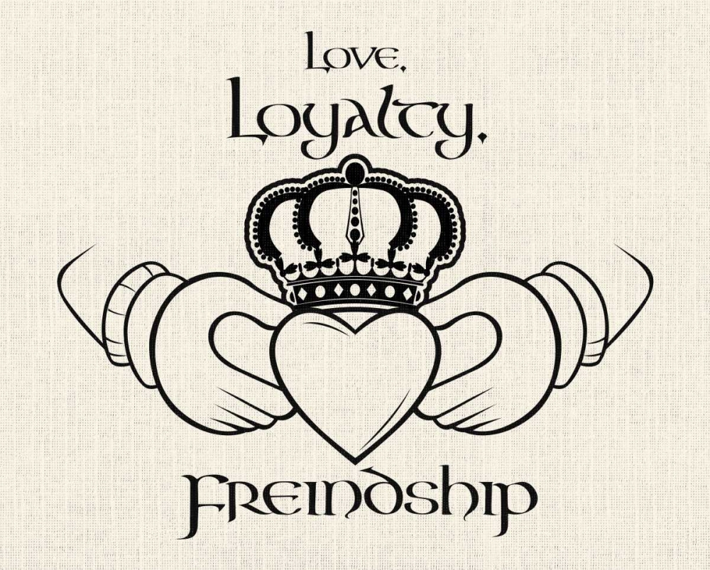 Wall Art Painting id:37984, Name: Love Loyalty Friendship 2, Artist: Grey, Jace