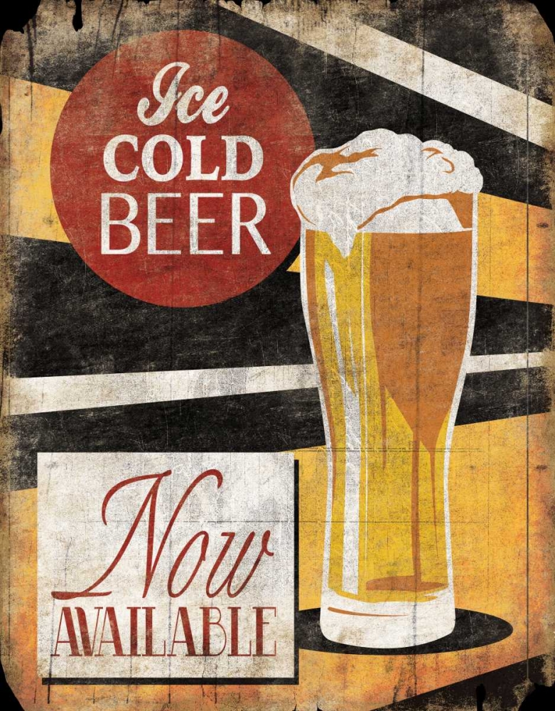 Wall art: Ice Cold Beer, by Grey, Jace