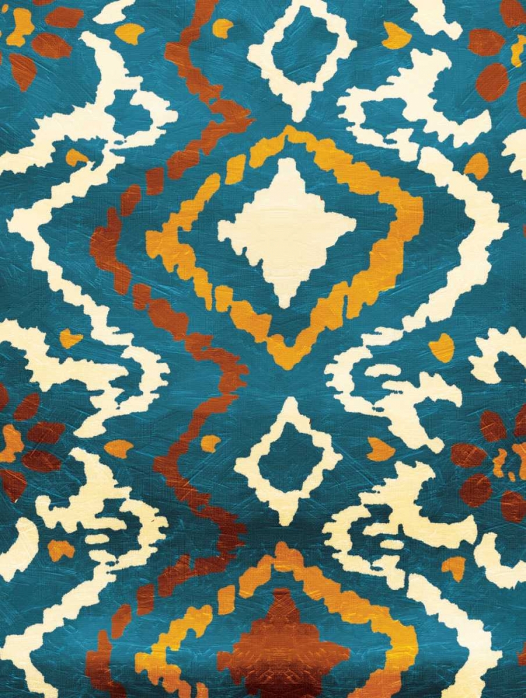 Wall art: Pattern Blue, by Grey, Jace