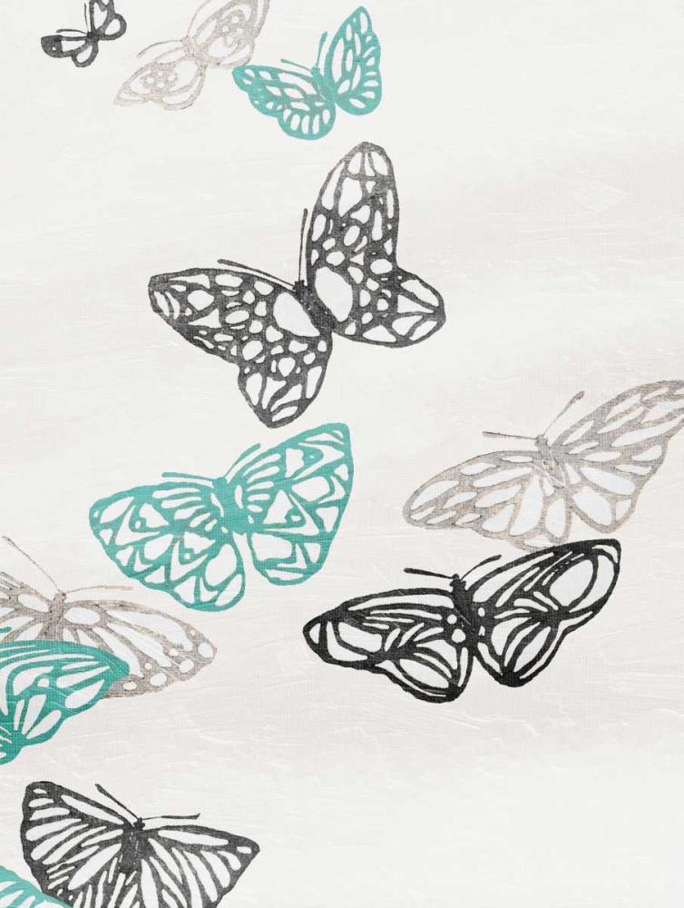 Wall Art Painting id:37438, Name: Butterflies, Artist: Grey, Jace