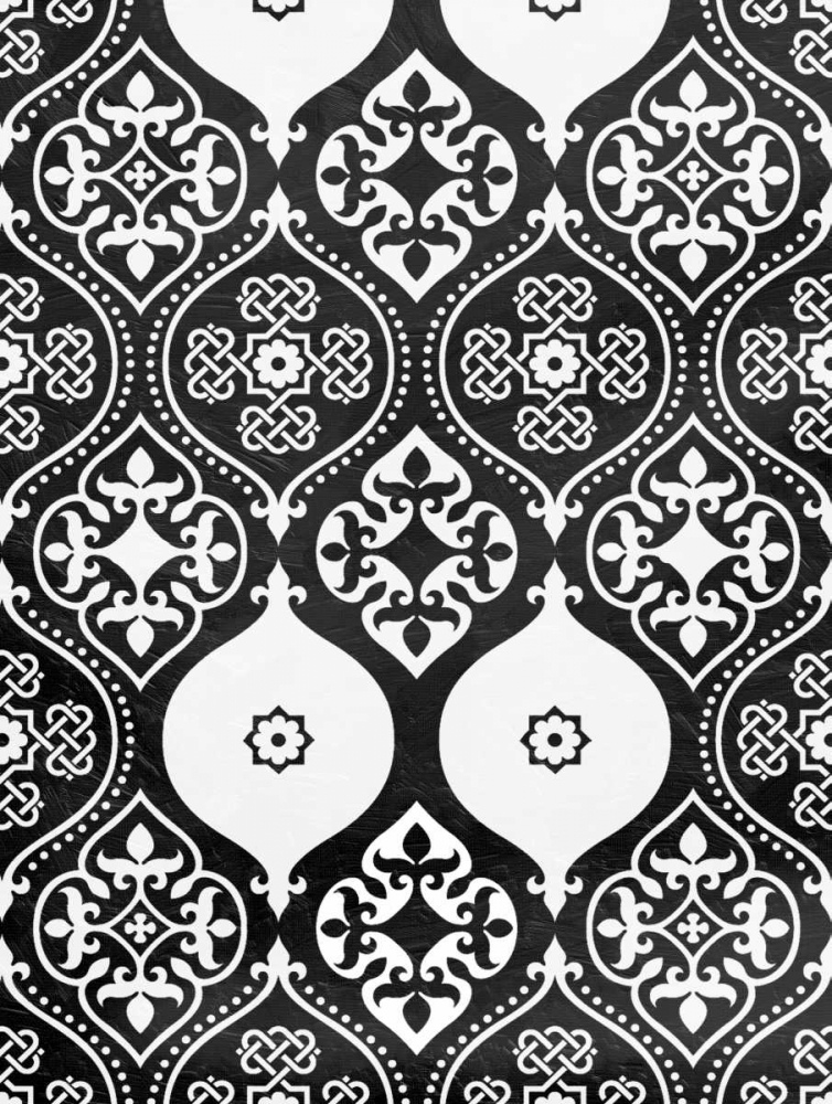 Wall art: BW Pattern, by Grey, Jace