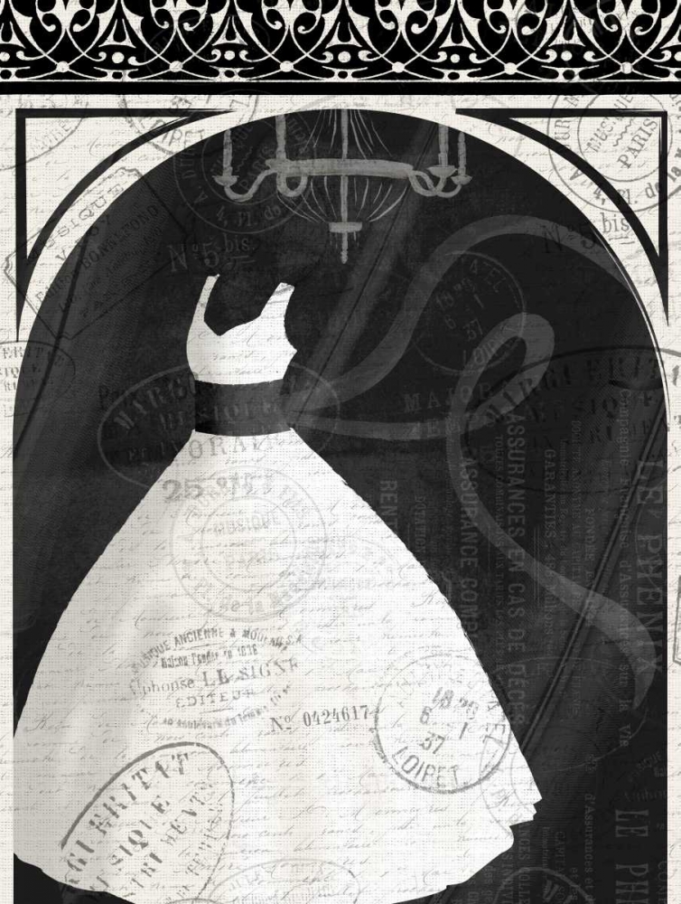 Wall art: Dress N  Window, by Grey, Jace