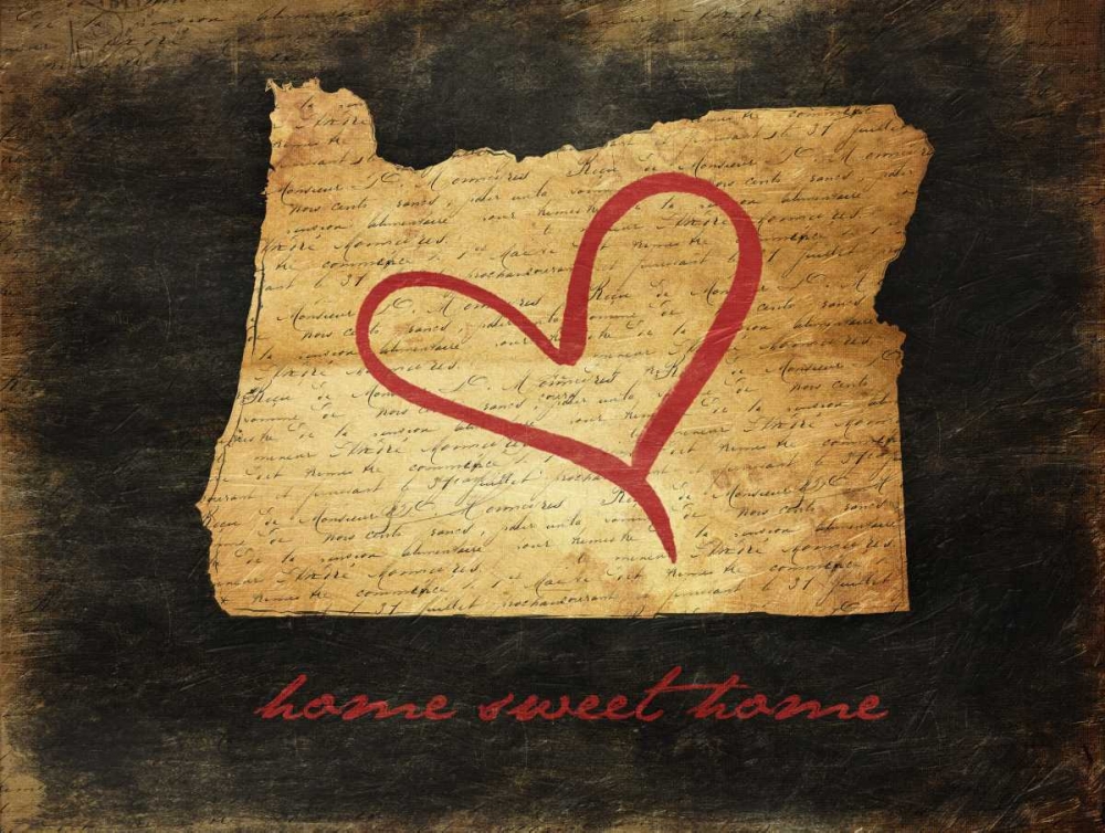 Wall Art Painting id:86467, Name: Home Sweet Home OR, Artist: Grey, Jace