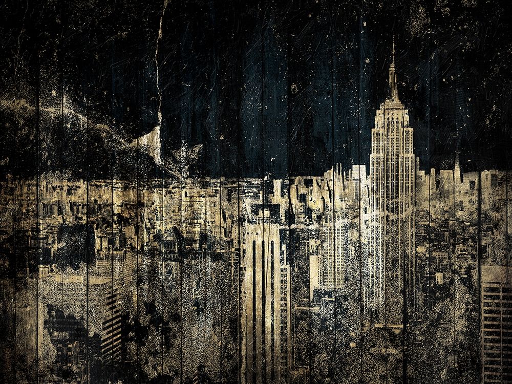 Wall Art Painting id:199844, Name: The Golden City, Artist: Grey, Jace