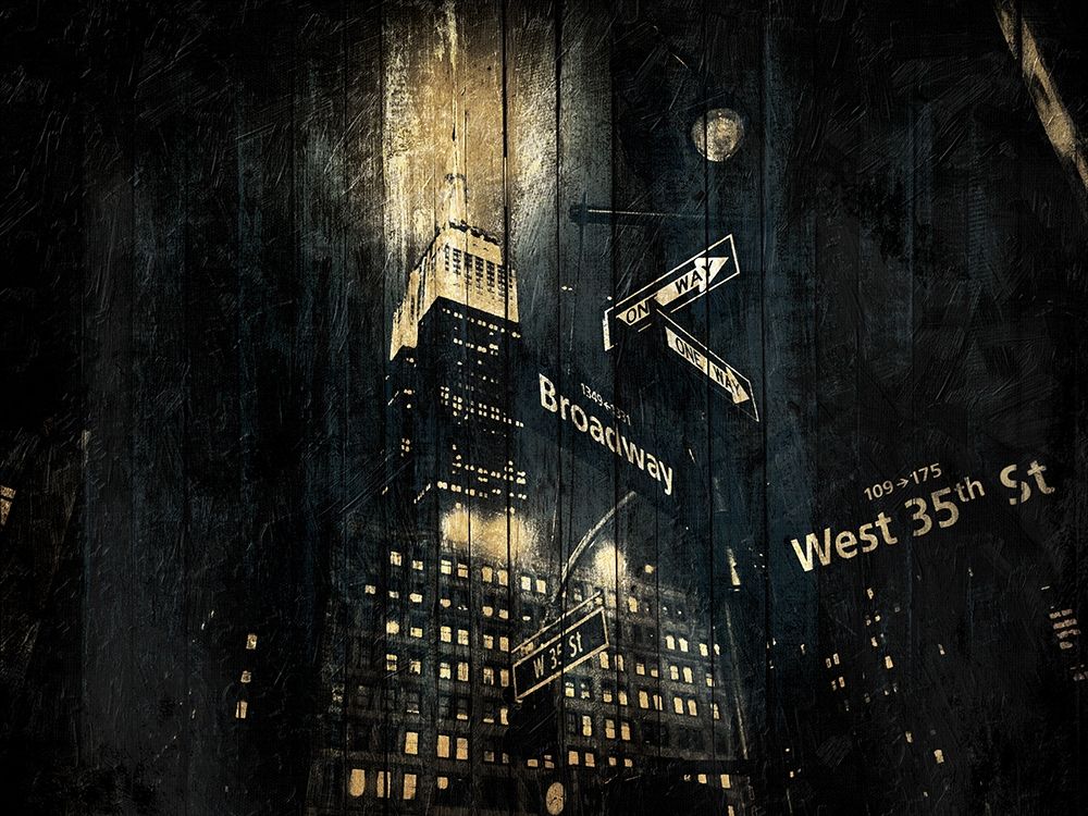 Art Print: The Golden Street