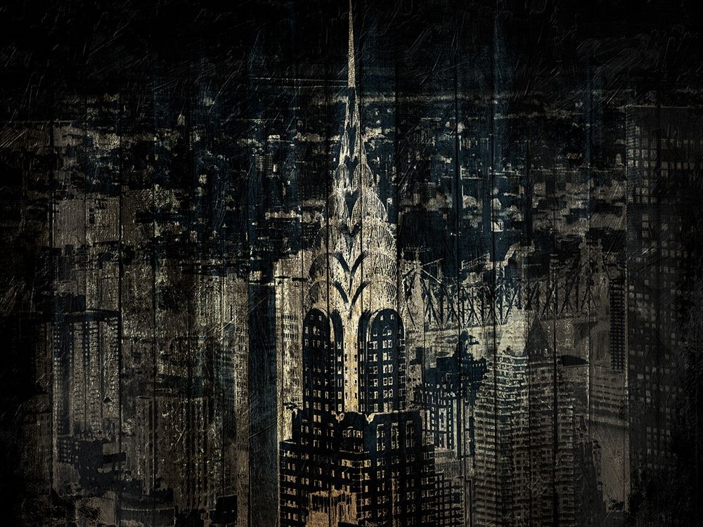 Art Print: The Golden Skyline