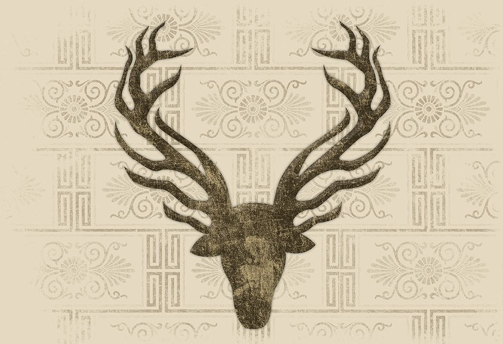 Wall Art Painting id:299415, Name: Aged Deer, Artist: Grey, Jace