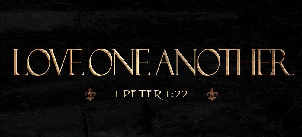 Art Print: Love One Another