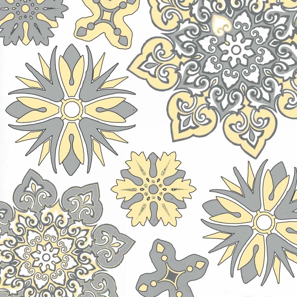 Wall art: Suzani, by Grey, Jace