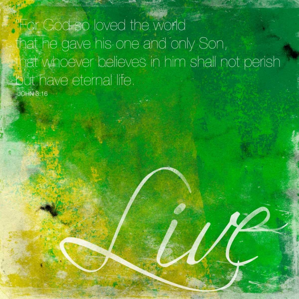 Wall Art Painting id:26714, Name: Live, Artist: Grey, Jace