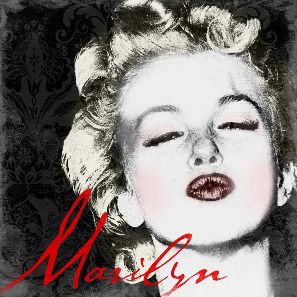 Wall art: Marilyn Makeup 1, by Grey, Jace